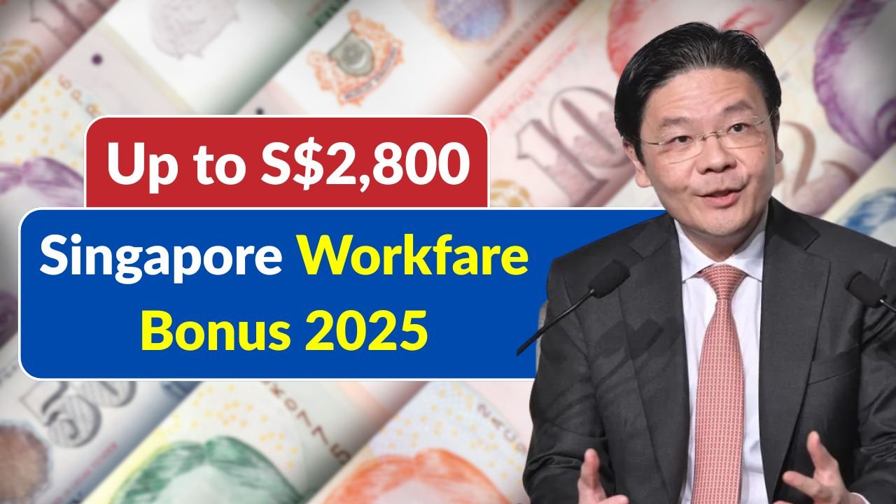 Singapore Workfare Bonus 2025, Up to S$2,800 - Check Eligibility